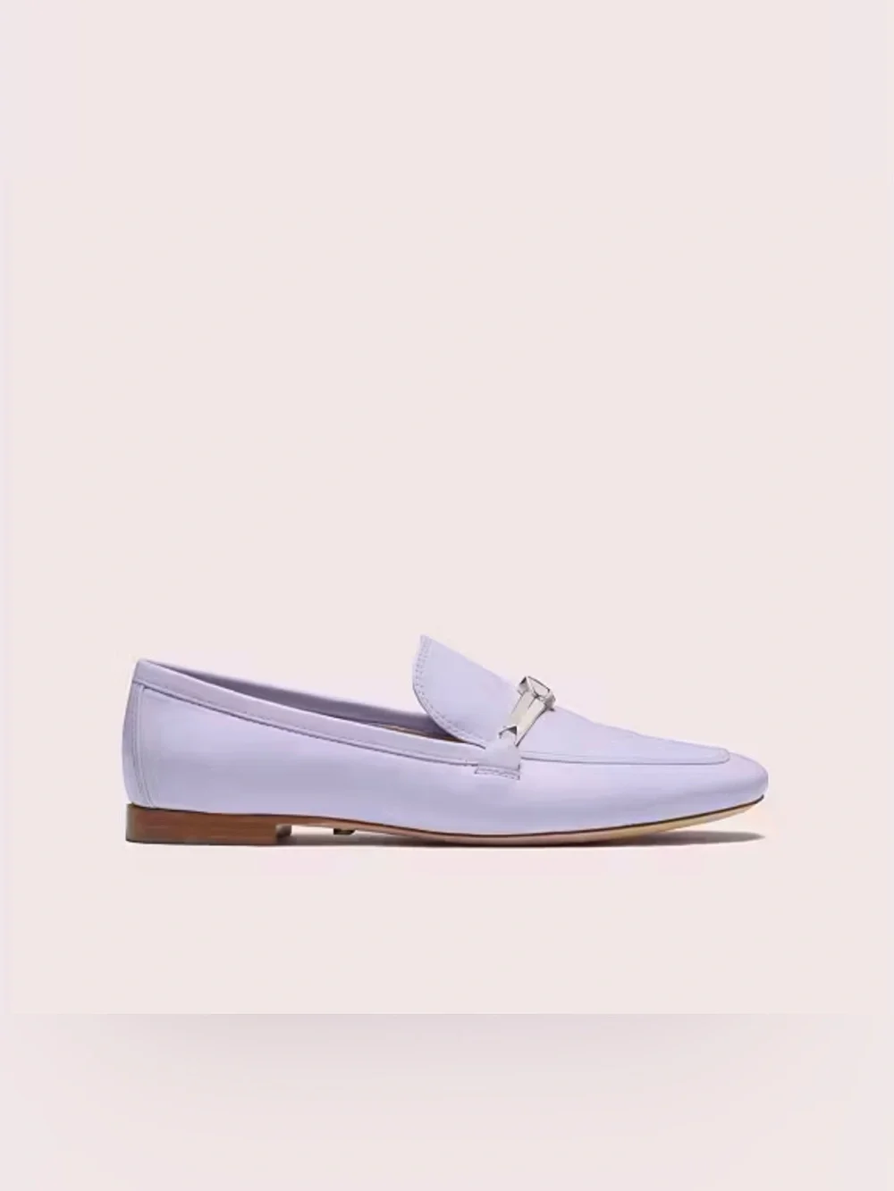 Kate Spade Lana Lavender Leather Loafers Flats Size 7M